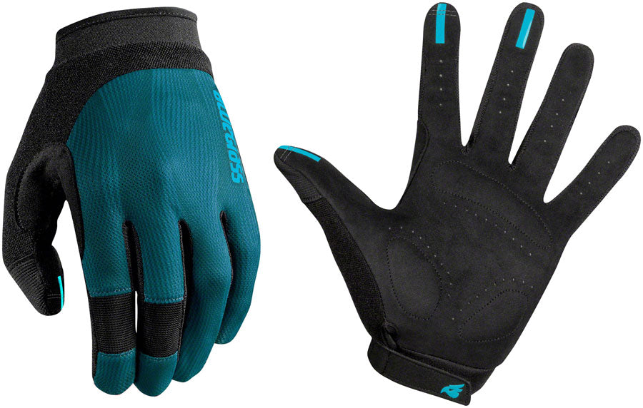 Bluegrass React Gloves - Blue Full Finger Small Gloves and Liners Bluegrass