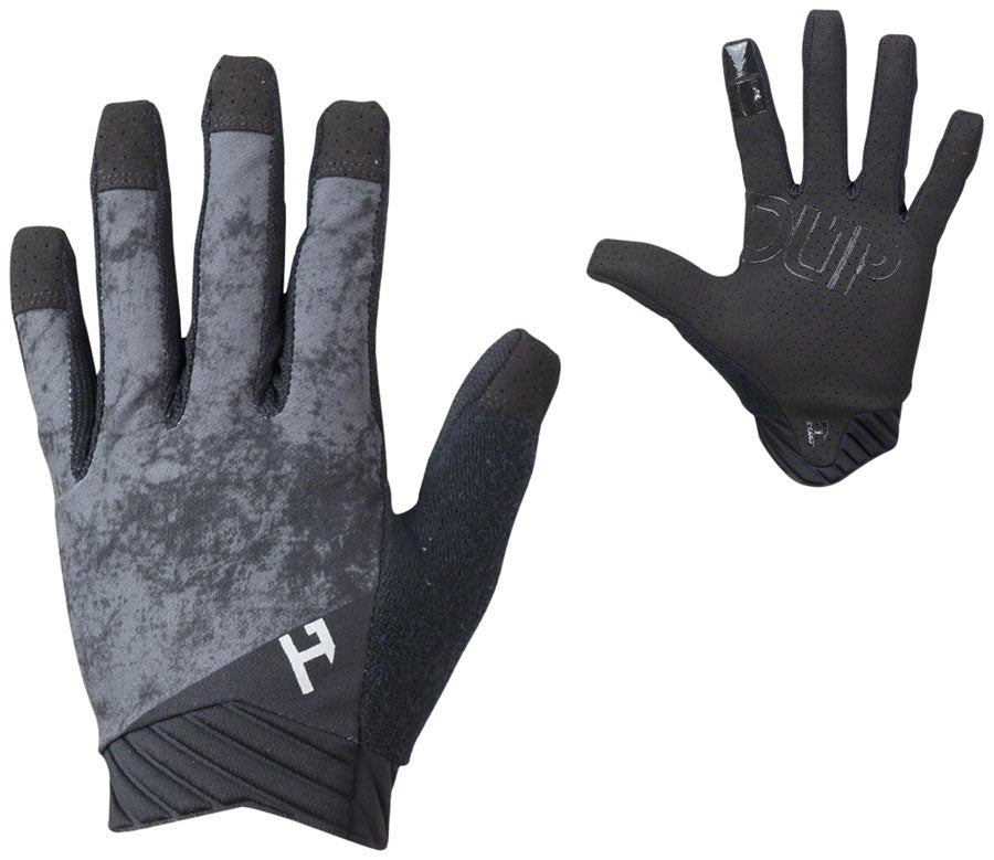 HandUp Pro Performance Gloves - Gun Gray Full Finger Small Gloves and Liners Handup