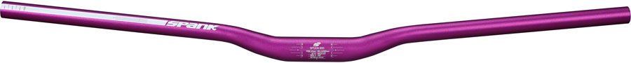Spank Spoon 800 Handlebar - 31.8mm Clamp 20mm Rise Purple Flat/Riser Handlebar Spank