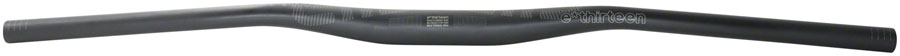 e*thirteen Race Carbon Handlebar - 20mm Rise 800mm Width 35mm Clamp Black Flat/Riser Handlebar E*thirteen