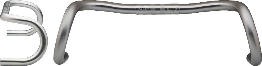 Nitto Randonneur Drop Handlebar - Aluminum 25.4mm 44cm Silver Handlebars Nitto