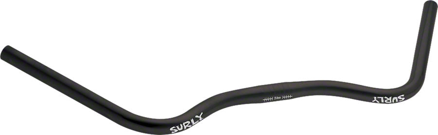Surly Open Bar Black 40mm Rise Cruiser/Multi-Position Handlebar Surly