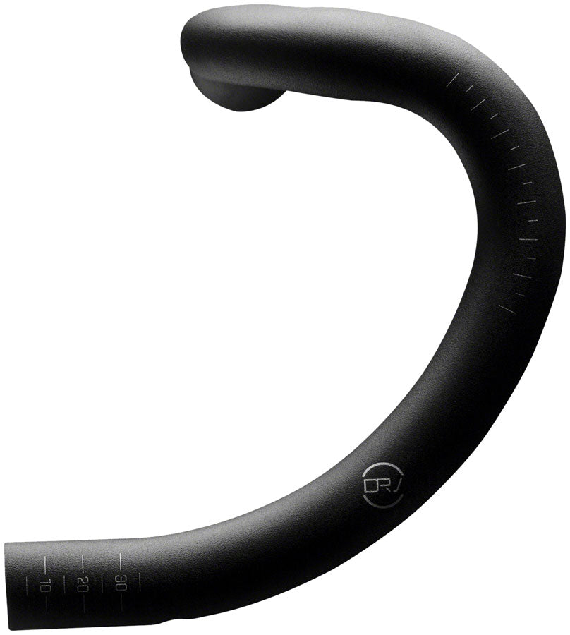 Profile Design DRV/AEROa Road Drop Handlebar - 42cm 105mm Drop 122mm Reach 31.8mm BLK Handlebars Profile Racing