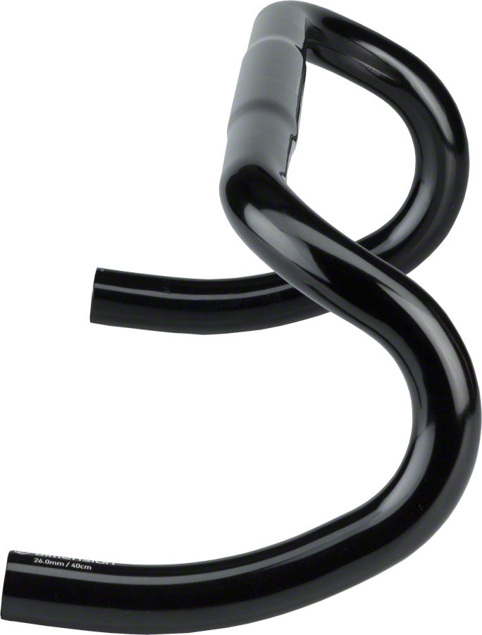 Dimension Short Drop Handlebar - Aluminum 26mm 40cm Black Handlebars Dimension