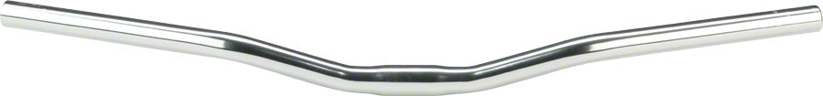 Dimension High-Rise Bar 30mm Rise w/ 15d Sweep Silver Cruiser/Multi-Position Handlebar Dimension