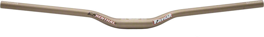 Renthal FatBar Handlebar: 20mm Rise 800mm Width 35mm Clamp Gold Flat/Riser Handlebar Renthal