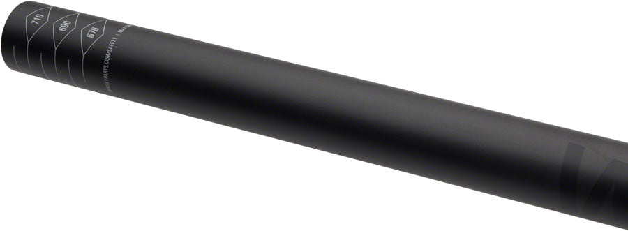 WHISKY No.9 Carbon Handlebar - 25mm Rise 31.8 720mm Matte Black Flat/Riser Handlebar Whisky Parts Co.