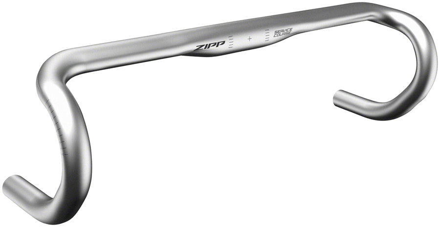 Zipp Service Course 70 Ergo Drop Handlebar - Aluminum 31.8mm 44cm Silver Handlebars Zipp Speed Weaponry