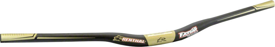 Renthal FatBar Carbon V2 Handlebar: 31.8mm 10 x 800mm Carbon Flat/Riser Handlebar Renthal