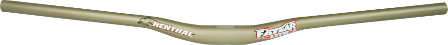 Renthal FatBar Lite Handlebar: 20mm Rise 760mm Width 35mm Clamp Gold Flat/Riser Handlebar Renthal