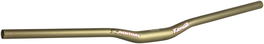 Renthal FatBar V2 Handlebar: 31.8mm 20x800mm Gold Flat/Riser Handlebar Renthal