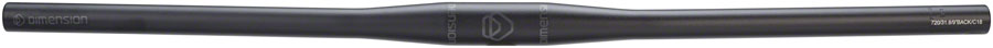 Dimension Mountain Handlebar: Flat 31.8 720mm wide Black Flat/Riser Handlebar Dimension
