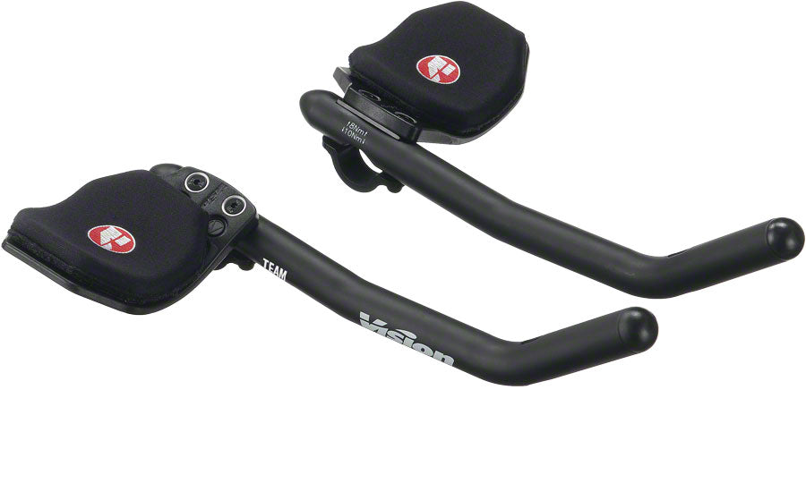 Vision Team Alloy Clip-On 31.8x290mm J Bend Clip-On Aero Bar Vision