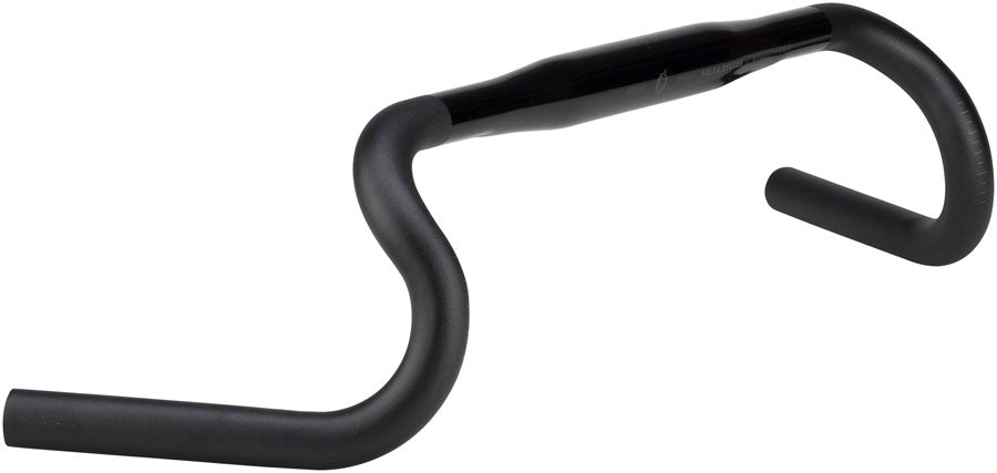 Salsa Woodchipper Deluxe Drop Handlebar - Aluminum 31.8mm 42cm Black Handlebars Salsa