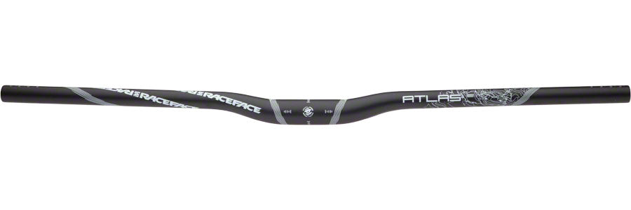 RaceFace Atlas Riser Handlebar 31.8 x 785mm 1/2" Rise Black Flat/Riser Handlebar Race Face