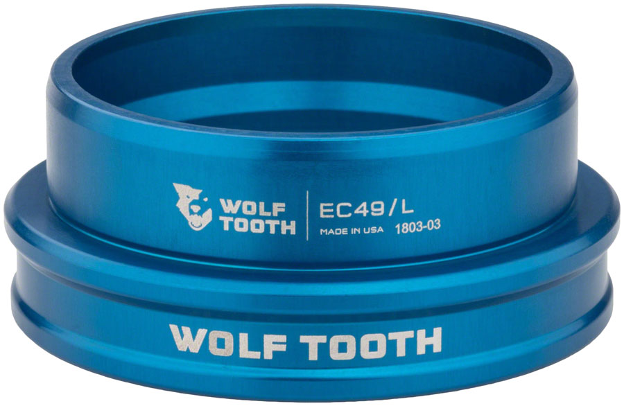 Wolf Tooth Premium Headset - EC49/40 Lower Blue Headset Lower Wolf Tooth