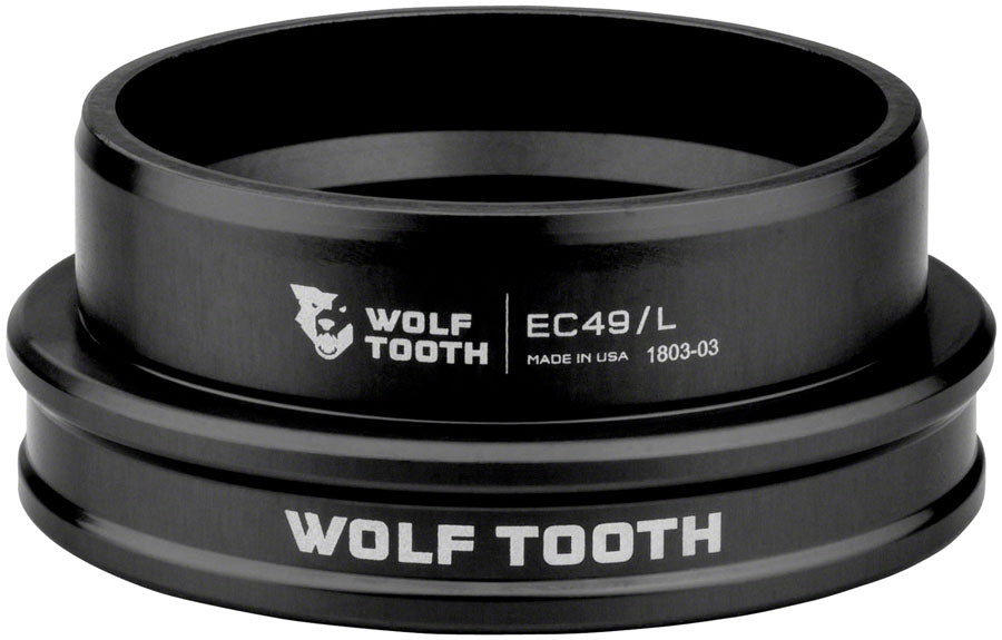 Wolf Tooth Performance Headset - EC49/40 Lower Black Headset Lower Wolf Tooth