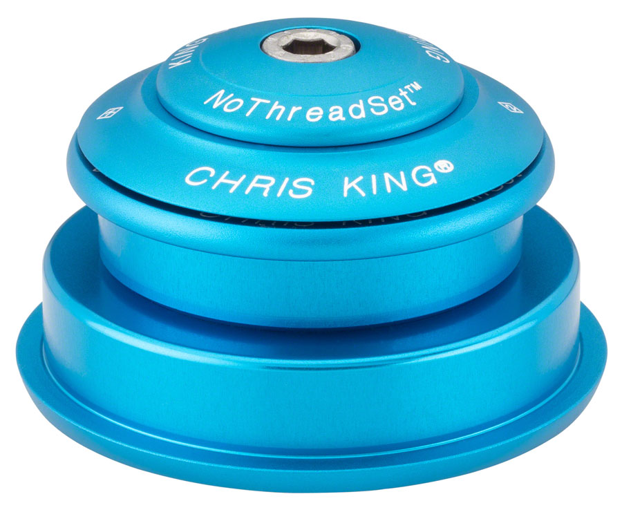 Chris King InSet i2 Headset - 1-1/8 - 1.5" 44/56mm Matte Turquoise Headsets Chris King