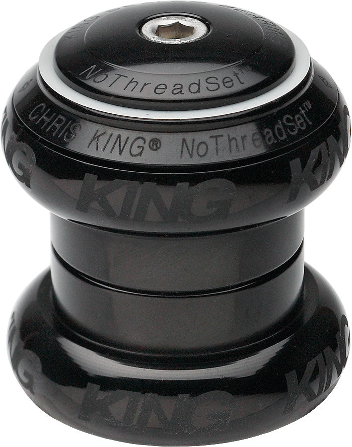 Chris King NoThreadSet Headset - 1-1/8" Sotto Voce Black Headsets Chris King