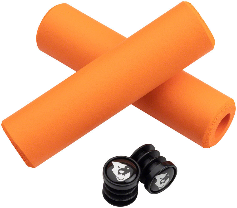 Wolf Tooth Fat Paw Grips - Orange Grips Wolf Tooth