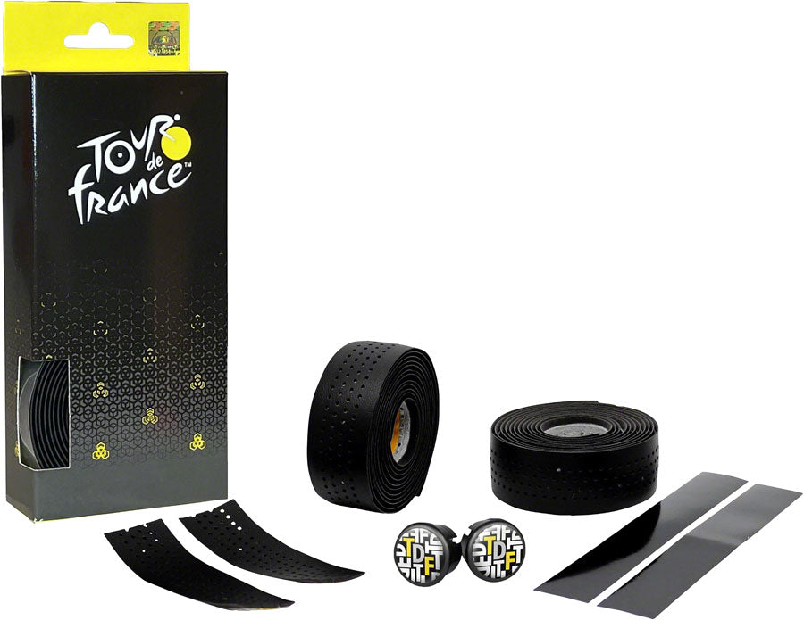 Velox TDF Guidoline Perforated Classic Bar Tape - Black Bar Tape Velox