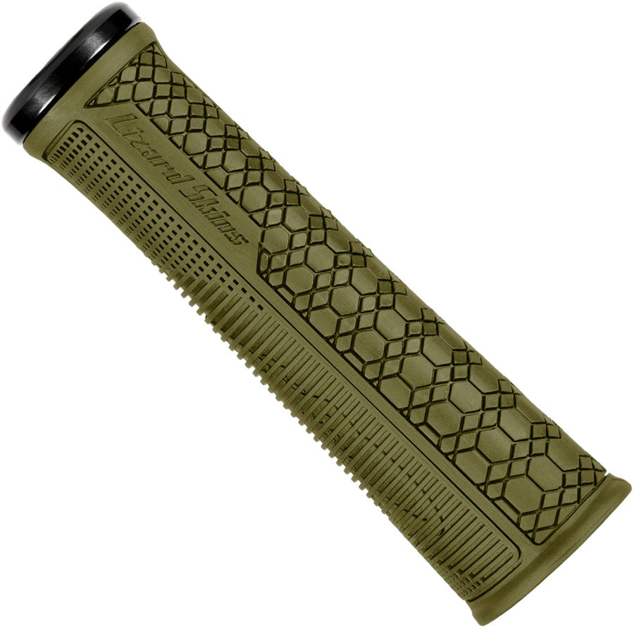 Lizard Skins Gradient Lock-On Grips - Olive Green Grips Lizard Skins
