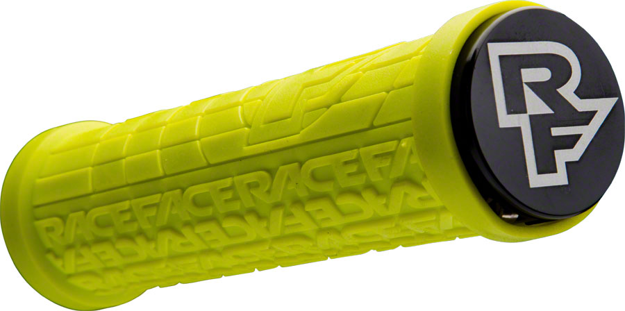 RaceFace Grippler Grips - Yellow Lock-On 30mm Grips Race Face