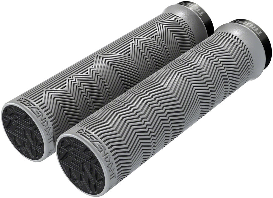 TruVativ Descendant Grips - Locking 133mm Gray Grips TruVativ
