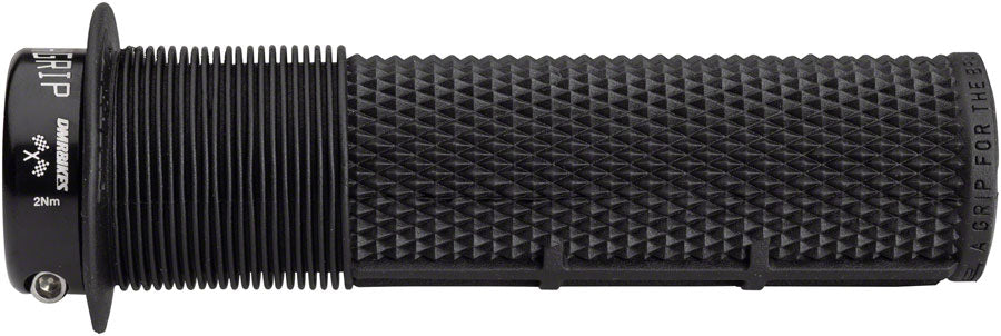 DMR DeathGrip Race Edition Grips - Thick Flanged Lock-On Black Grips DMR