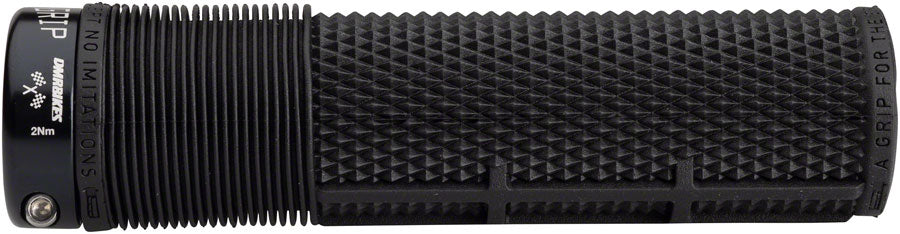 DMR DeathGrip Race Edition Grips - Thin Flangeless Lock-On Black Grips DMR