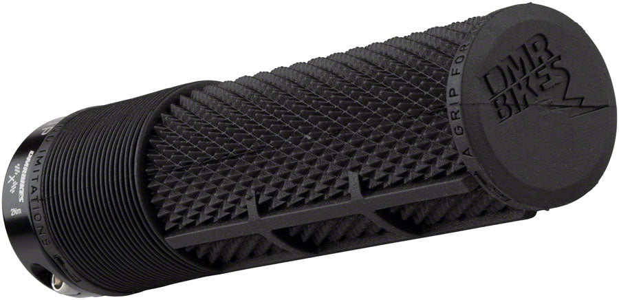 DMR DeathGrip Flangeless Grips - Thick Lock-On Black Grips DMR