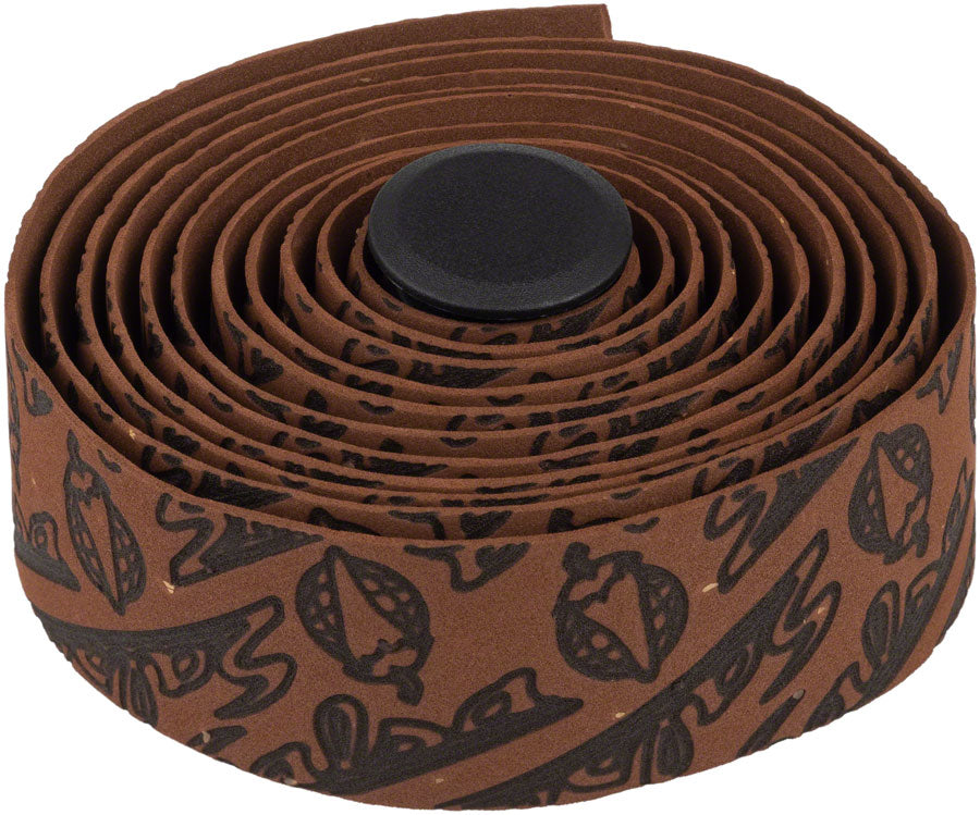 Salsa Gel Cork Bar Tape - Dark Brown Bar Tape Salsa