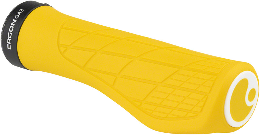 Ergon GA3 Grips - Yellow Mellow Lock-On Small Grips Ergon