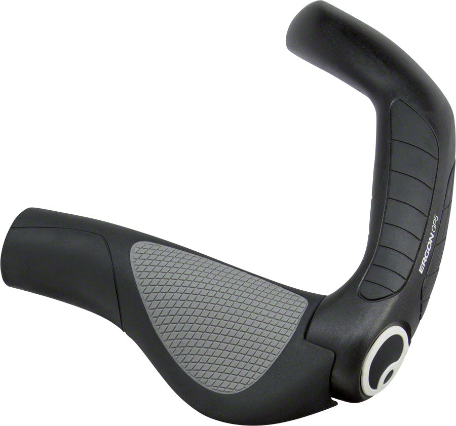 Ergon GP5 Grips - Black/Gray Lock-On Small Grips Ergon