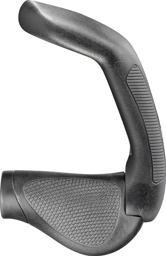 Ergon GP5 Grips - Black/Gray Lock-On Rohloff/Nexus Grips Ergon