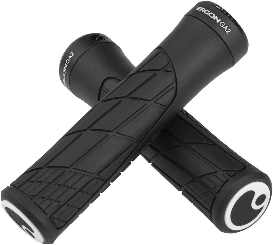 Ergon GA2 Grips - Black Lock-On Grips Ergon