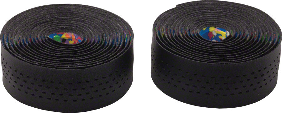 Cinelli Caleido Ribbon Multidensity Bar Tape - Black Bar Tape Cinelli