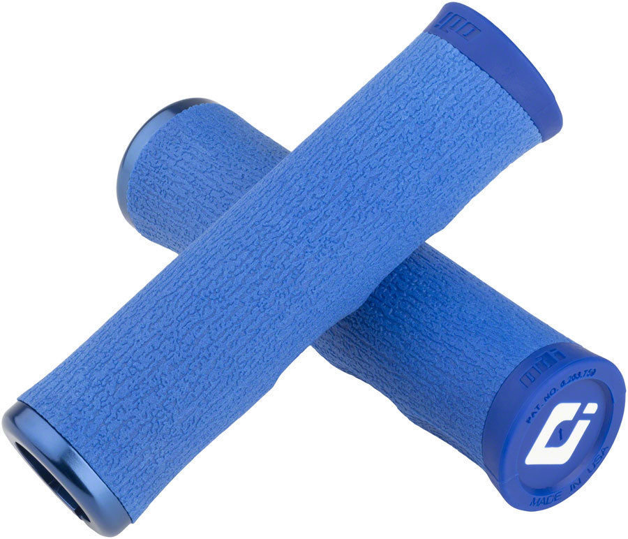 ODI Dread Lock Grips - Blue Lock-On Grips ODI