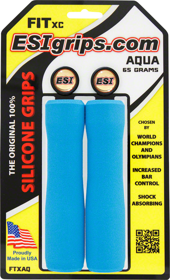 ESI FIT XC Grips - Aqua Grips ESI
