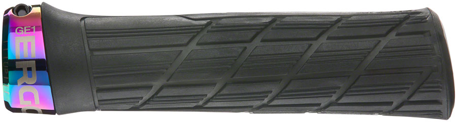 Ergon GE1 Evo Factory Grips - Frozen Stealth/Oil Slick Lock-On Grips Ergon