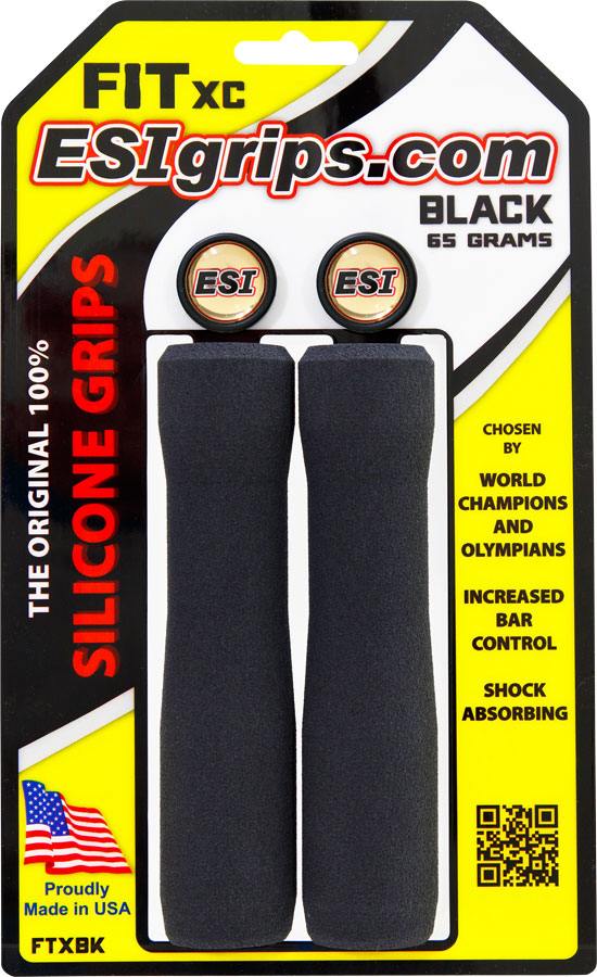 ESI FIT XC Grips - Black Grips ESI