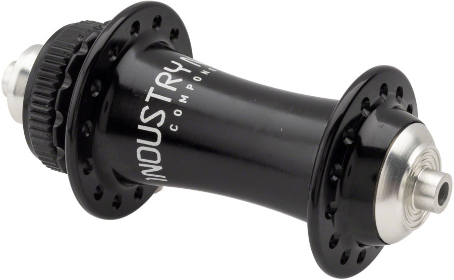 Industry Nine Torch Classic CX/Road Front Hub - QR x 100mm Center-Lock BLK 28h Front Hub Industry Nine