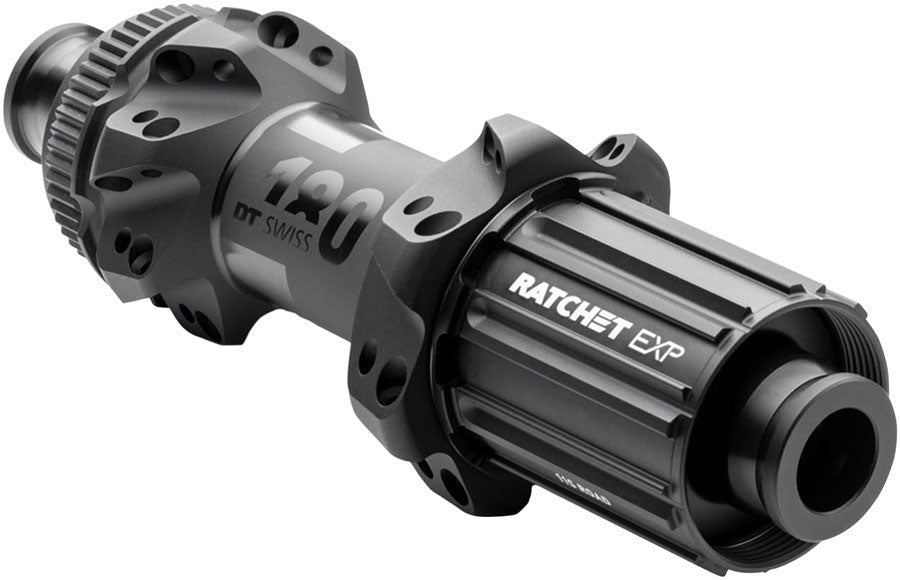 DT Swiss 180 EXP Rear Hub - 12 x 142mm Center-Lock HG 11 Road BLK 28H Straight Pull 36pt Rear Hub DT Swiss