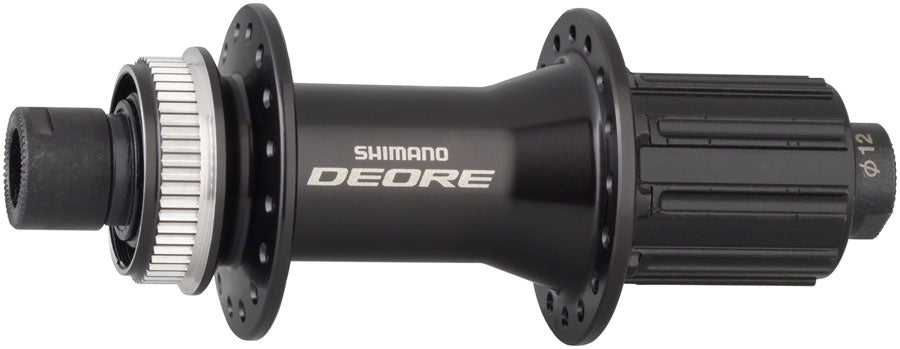 Shimano Deore FH-6010 Rear Hub - 12 x 142mm Center-Lock HG 11 MTN Black 32H Rear Hub Shimano