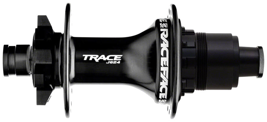 RaceFace Trace J-Bend 624 Rear Hub - 12 x 148mm 6-Bolt XD Black 32H Rear Hub Race Face