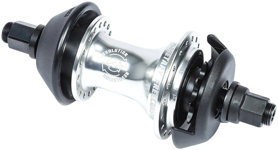 BSD Revolution Rear BMX Hub - 36H Polished Includes Hub Guards LHD BMX Hubs BSD