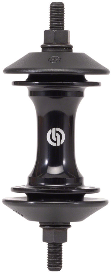 Salt EX Front Hub - 3/8" Sealed Bearing 36H Black BMX Hubs Salt