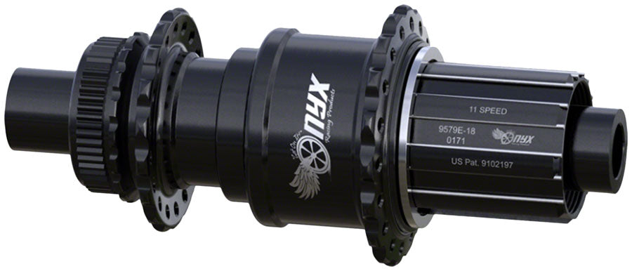 Onyx Vesper Rear Hub - 12 x 142mm Center-Lock Black 24H HG 11 Rear Hub ONYX Racing Products