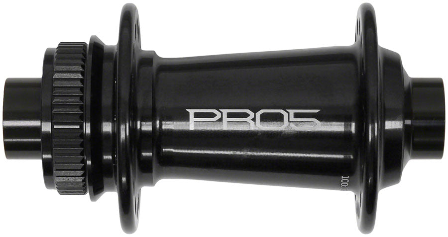 Hope Pro 5 Front Hub - 12 x 100mm Center-Lock Black 28H Front Hub Hope