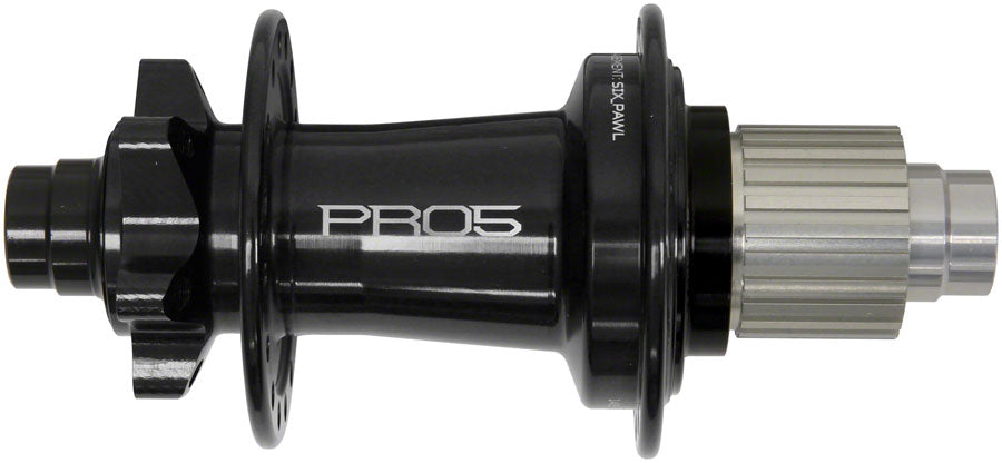 Hope Pro 5 Rear Hub - 12 x 148mm 6-Bolt Micro Spline Black 28H Rear Hub Hope